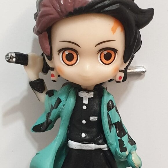 Demon Slayer Tanjiro Kamado 3D Figurine Fridge Magnet Home office Decor Fan Gift - Picture 5 of 5